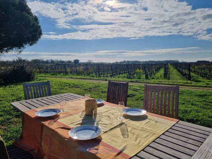 Location de vacances pour 8 personnes, avec jardin, animaux acceptés à Ambès