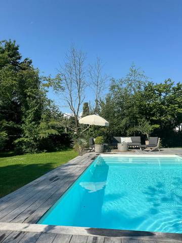 Ferienhaus für 6 Personen, mit Terrasse und Sauna, mit Haustier auf Seeland