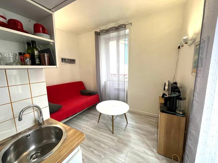 Gîte pour 2 personnes, avec vue et balcon dans Plage du Port-Vieux