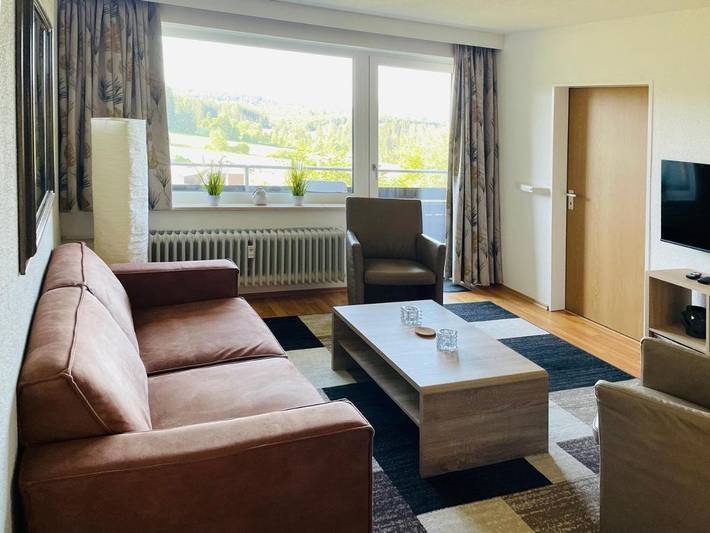 Ferienwohnung für 5 Personen, mit Seeblick und Ausblick sowie Balkon in Haidmühle - 3