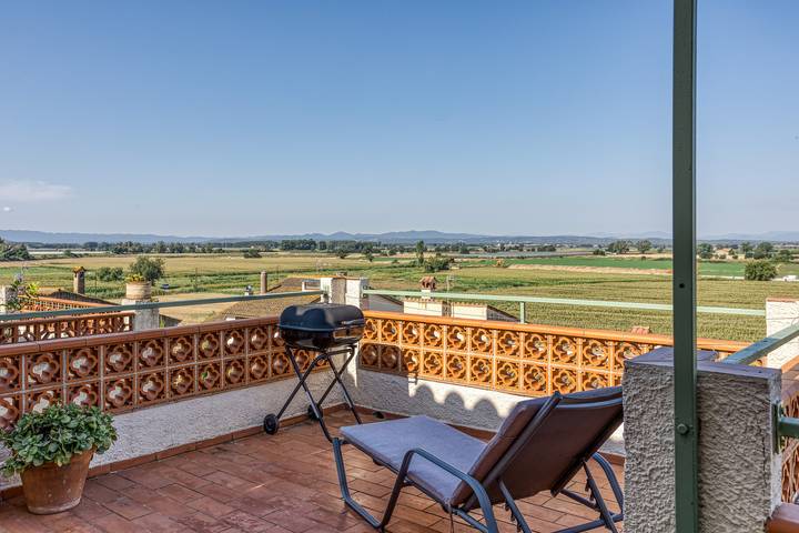 Agriturismo voor 5 personen, met balkon aan de Costa Brava