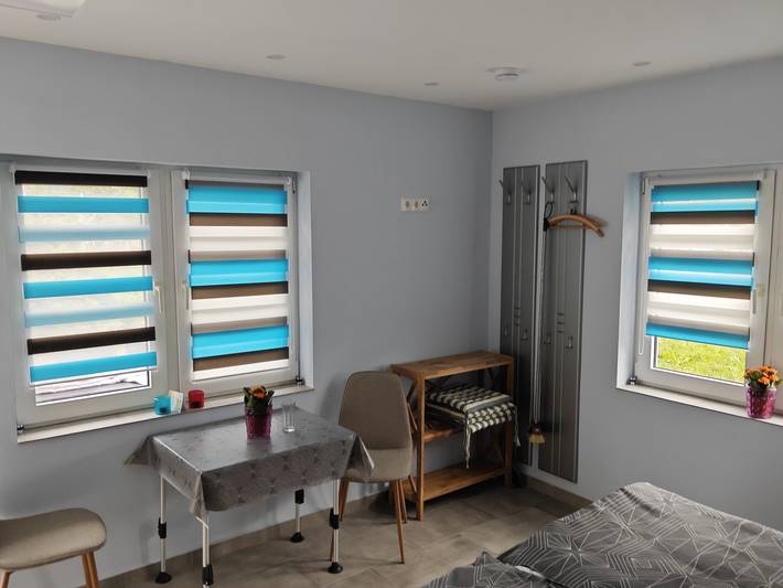 Ferienwohnung für 3 Personen, mit Balkon/Terrasse und Terrasse sowie Garten in Saaleland - 4