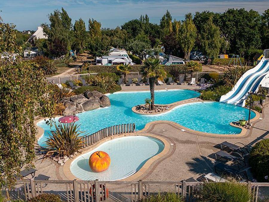 Camping Du Vieux Verger Ty Noul - Mobilhome 4 personnes - Mobilhome Privilege - Reinette - 2 chambres - Dimanche in Névez, Côte de Cornouaille