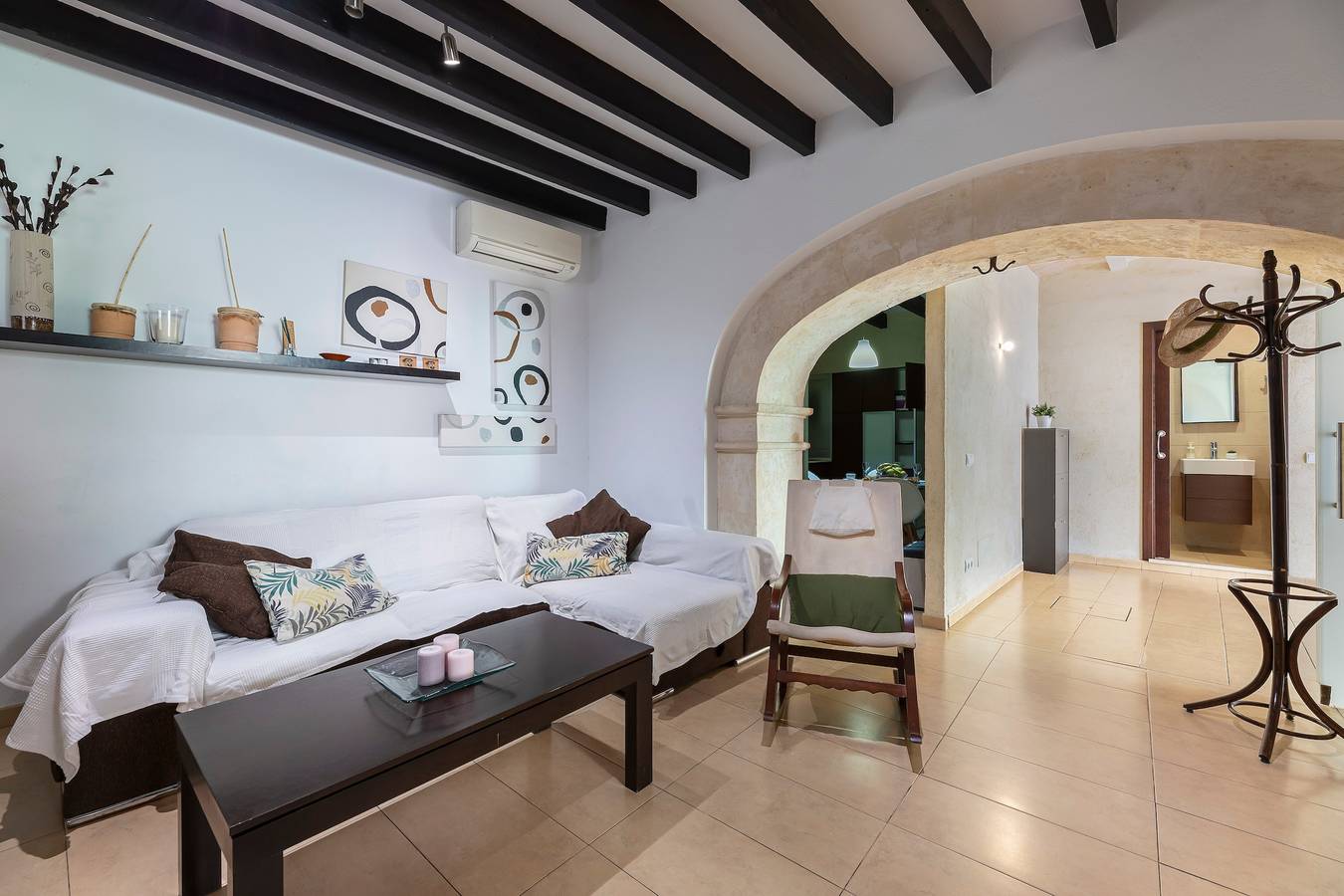 Ferienhaus 'Casa Típica Mallorquina A La Zona' mit privatem Garten und Klimaanlage in Sa Pobla, Mallorca Norden