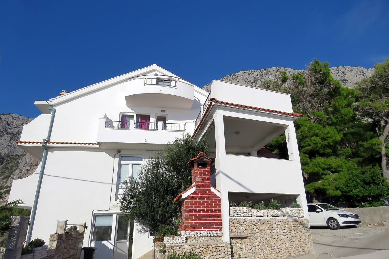 Ganze Wohnung, Studio Appartement mit Balkon und Meerblick Drasnice, Makarska As-2581-a in Drašnice, Makarska Riviera