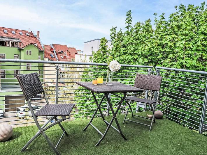 Ferienwohnung für 2 Personen, mit Balkon - 1