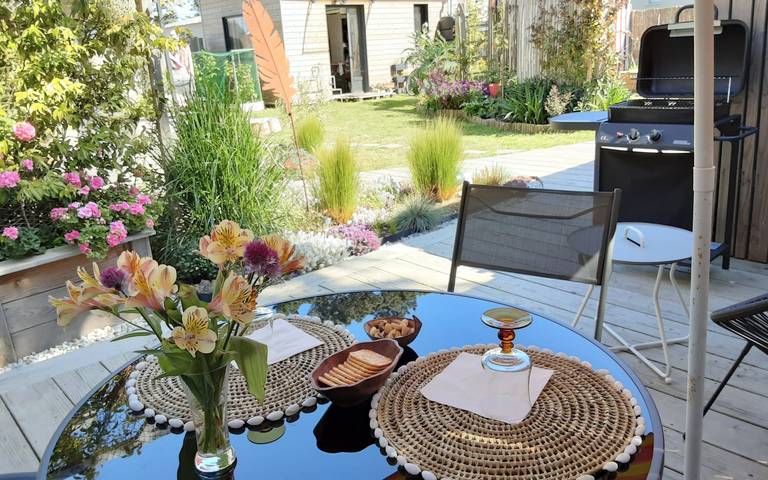 Gîte pour 4 personnes, avec jardin