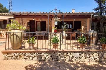 Cottage für 4 Personen, mit Garten und Whirlpool, mit Haustier auf Mallorca Inselmitte