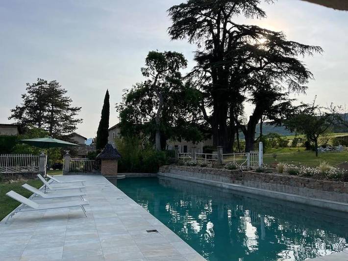 Maison de vacances pour 8 personnes, avec terrasse et piscine