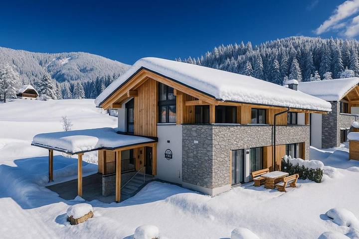 Ferienhaus für 7 Personen, mit Balkon und Garten sowie Sauna in St. Lambrecht - 3