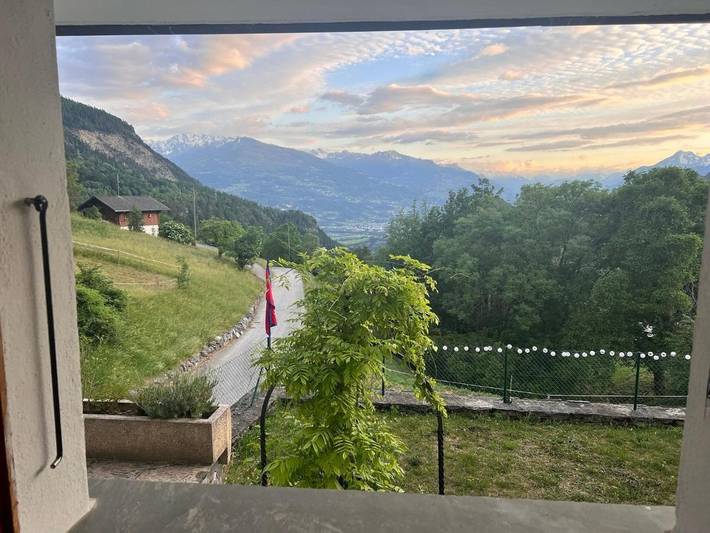 Location de vacances pour 2 personnes, avec vue et jardin à Icogne - 3