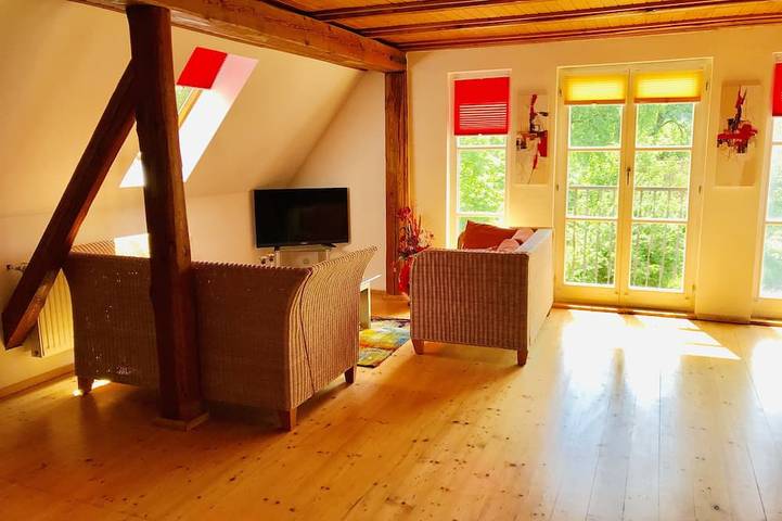 Ferienwohnung für 6 Personen, mit Garten und Terrasse in Crailsheim