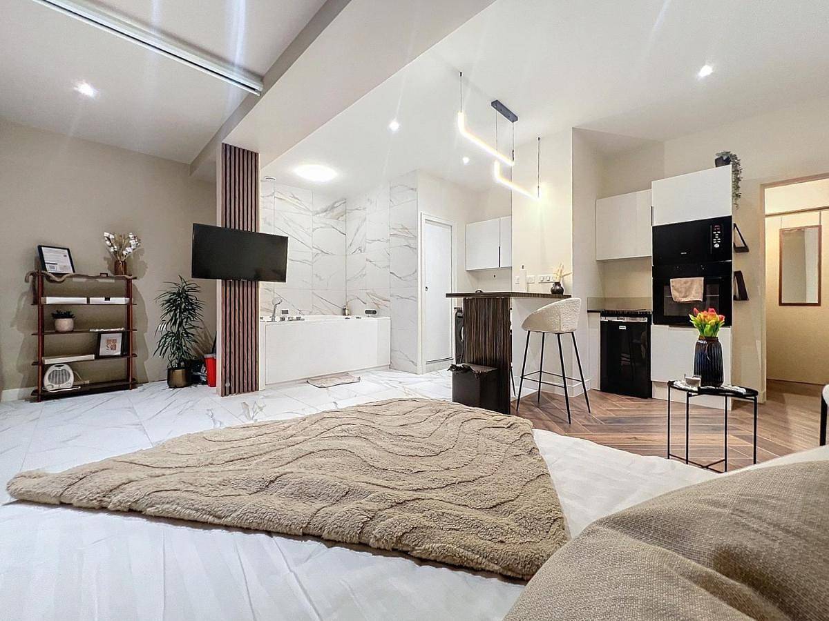 Appartement entier, V' Appart Spa Moderne-Chic in Troyes, Aube