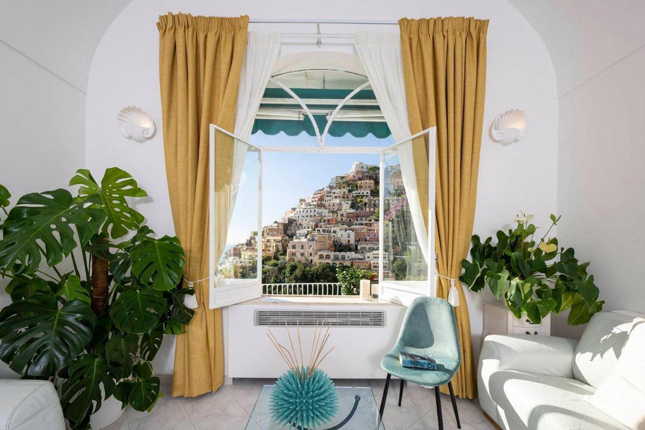 Double Room with Sea View in Positano, Sorrento Coast