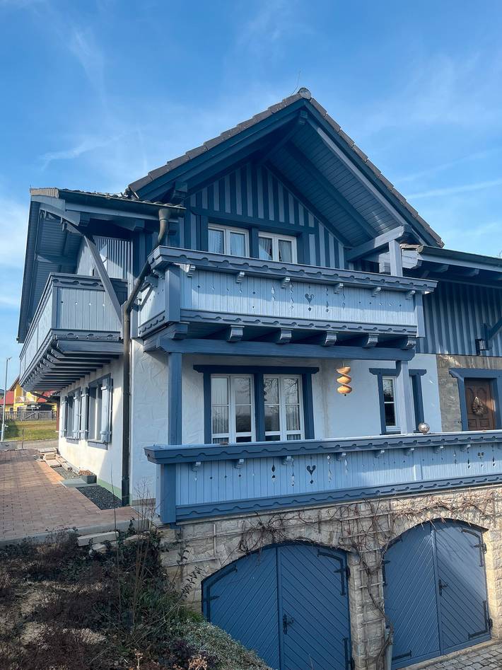 Ferienhaus für 8 Personen, mit Garten in Unterfranken