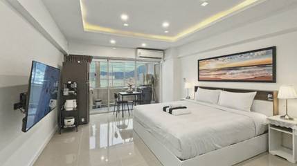 Gîte pour 2 personnes, avec balcon/terrasse et vue sur l’océan à Patong Beach