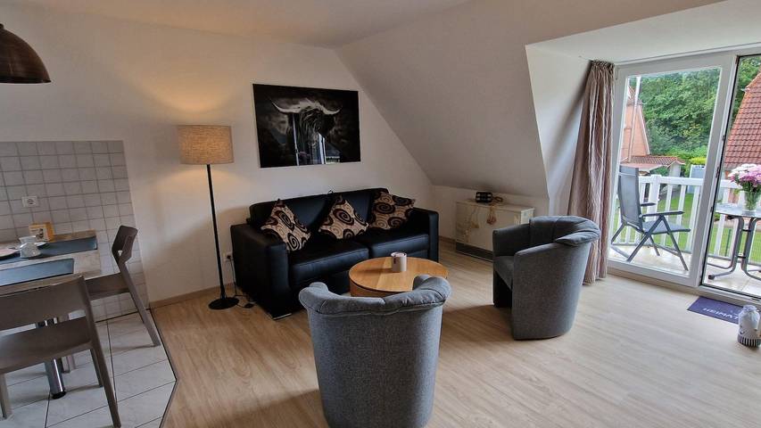 Ferienwohnung für 2 Personen, mit Balkon - 1