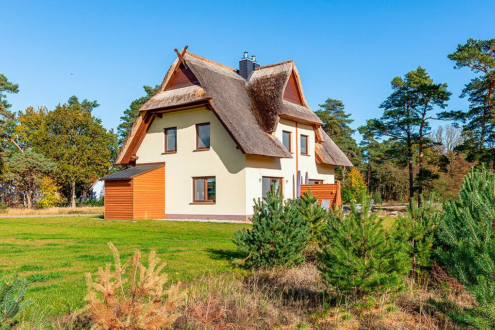 Maison de vacances pour 4 personnes avec terrasse in Zirchow, Usedom