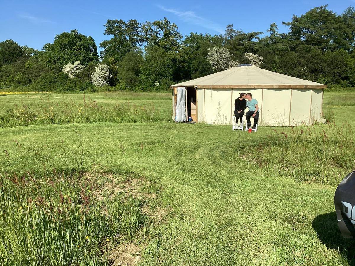 Vigo Retreat Yurt in Stansted, Kent