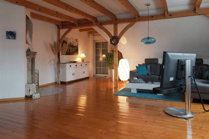 Ferienwohnung für 4 Personen, mit Balkon und Garten, mit Haustier in Roggenstede