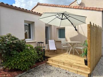 Gîte pour 4 personnes, avec terrasse à Mouilleron-le-Captif
