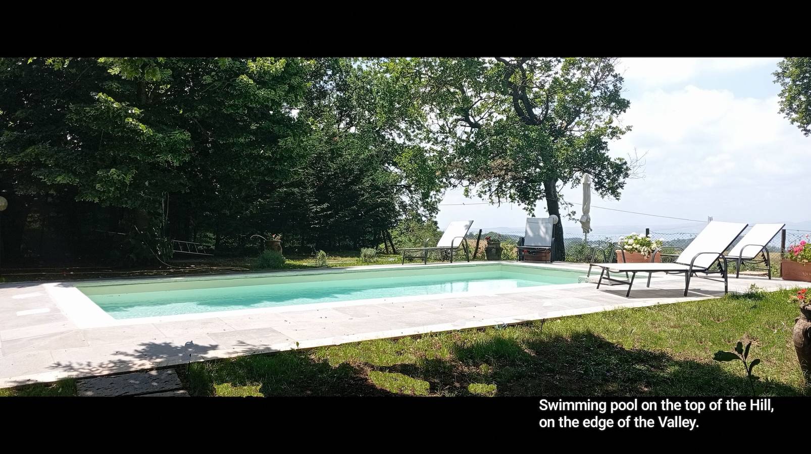 Villa auf dem Seehügel in Bagnoregio, Viterbo Provinz