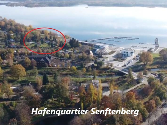 Bungalow für 3 Personen, mit Garten und Seeblick in der Lausitz
