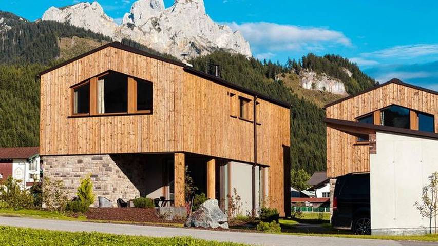 Hütte für 4 Personen, mit Garten und Sauna sowie Ausblick, kinderfreundlich in Tannheim (Tirol)