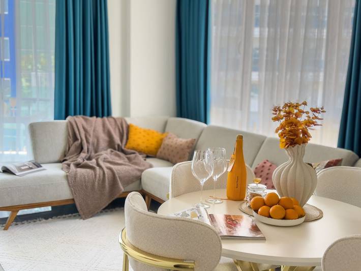 Gîte pour 4 personnes, avec sauna ainsi que piscine et balcon à Alanya - 3