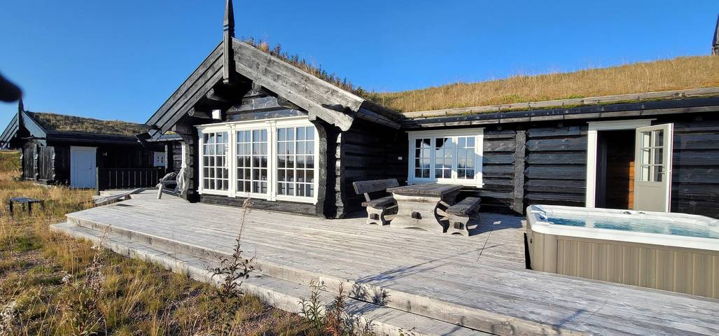 Blockhütte für 10 Personen, mit Whirlpool - 1