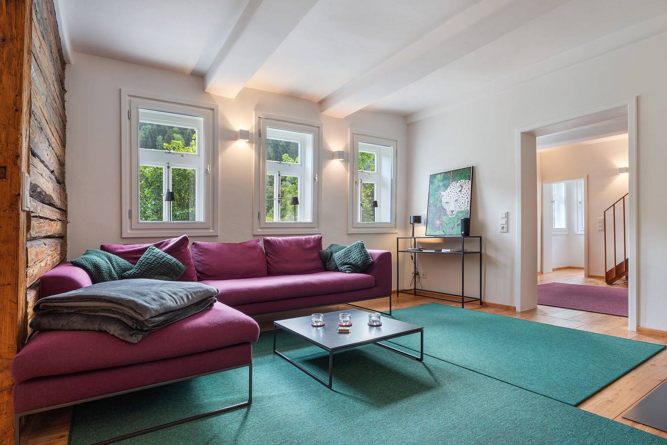 Holiday Home 'Bergmann' with Mountain View, Private Terrace and Sauna in Wildemann, Harzvorland