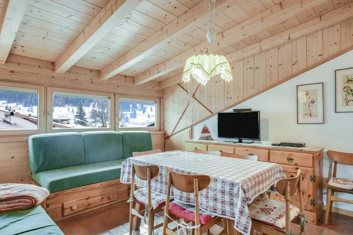 Ferienwohnung für 3 Personen, mit Balkon und Garten im Val di Fassa - 4