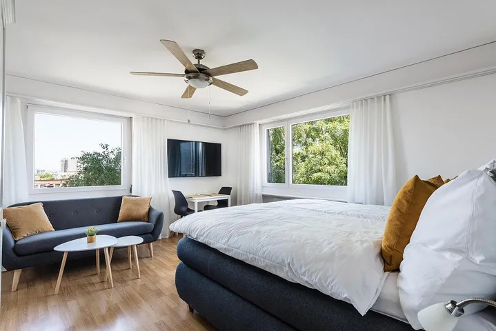 Ferienwohnung für 2 Personen, mit Ausblick und Balkon - 1