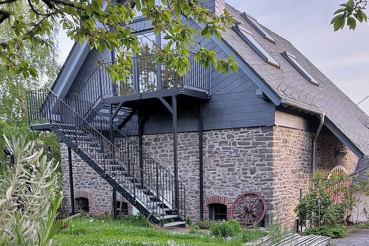 Ferienhaus für 4 Personen, mit Garten und Balkon in Lahntal-Westerwald