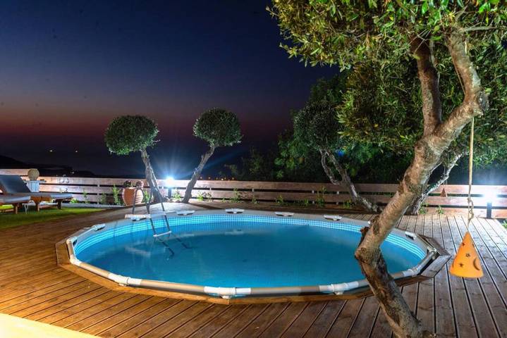 Ferienhaus für 5 Personen, mit Pool und Garten sowie Balkon, kinderfreundlich auf Kreta - 3