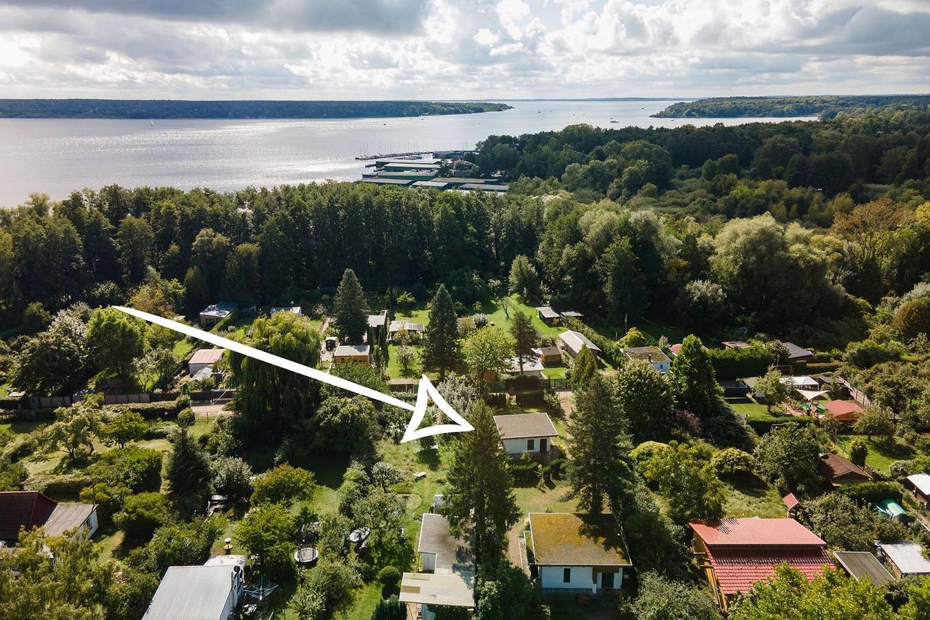 Ferienhaus Kleine Sommerliebe für 2 mit großer Terrasse nahe der Müritz in Waren (Müritz), Lago Müritz