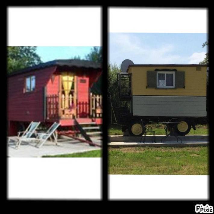 Cottage pour 3 personnes, avec jardin ainsi que piscine et vue à Boufflers