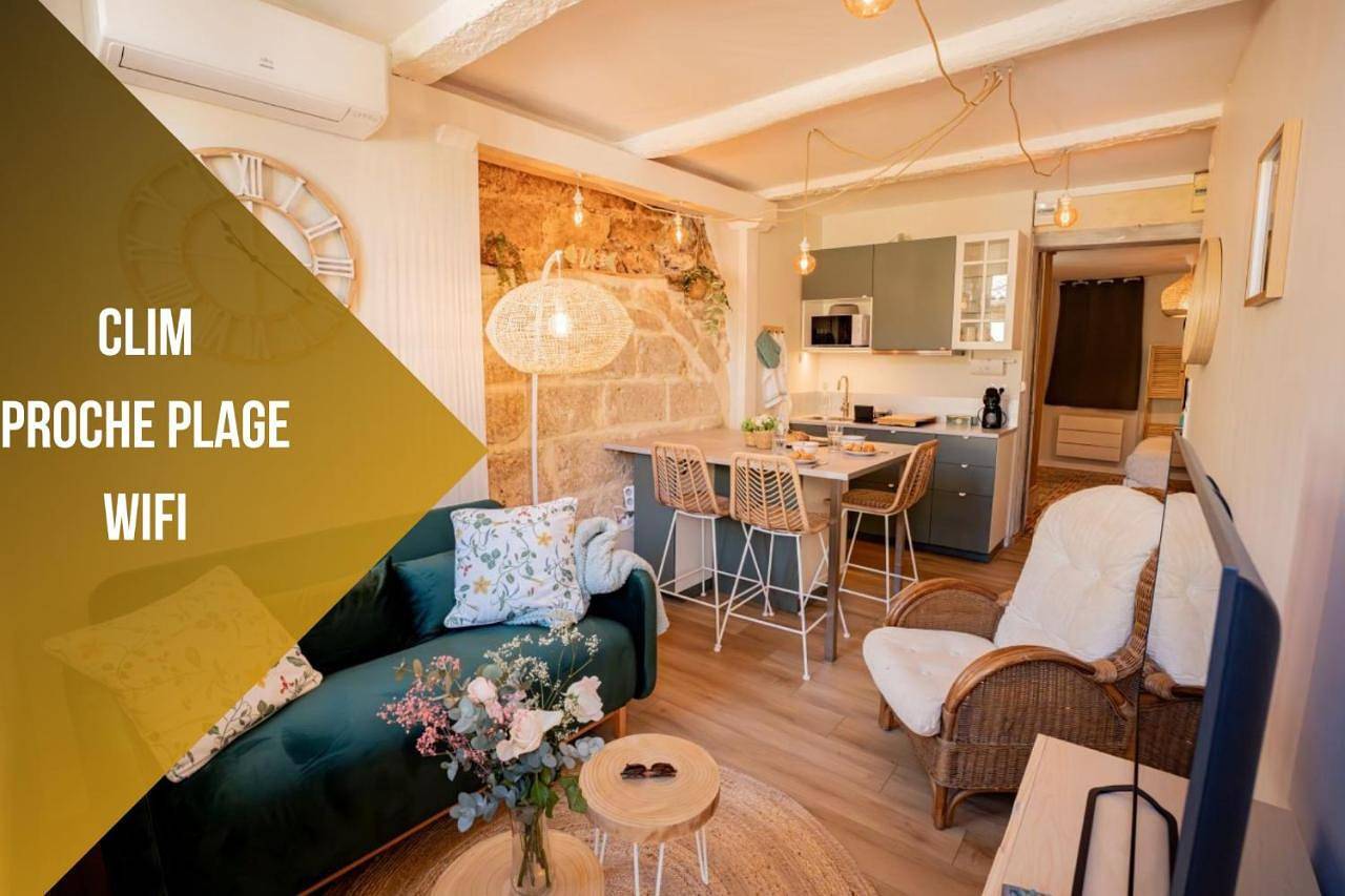 Appartement entier, La Salicorne in Bouzigues, Côte méditerranéenne (France)