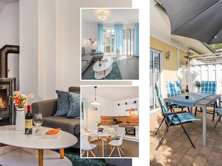 Ferienhaus für 4 Personen, mit Terrasse, kinderfreundlich in Korswandt