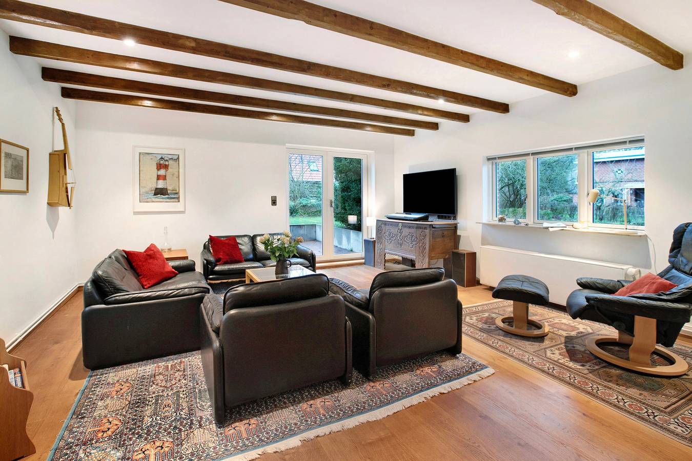 Ferienhaus 'Olendeel' mit privater Terrasse, Garten ,Wlan und E-Auto-Ladestation in Gelting, Schleswig-Flensburg