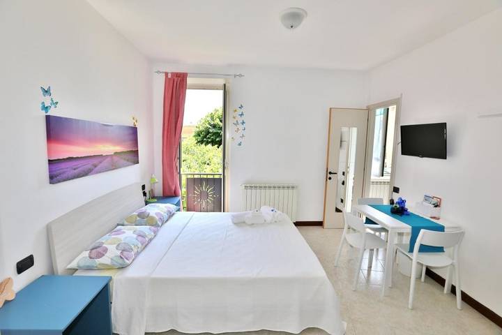 Ferienhaus für 2 Personen, mit Terrasse und Ausblick