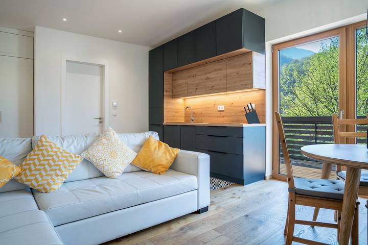 Ferienwohnung für 4 Personen, mit Garten