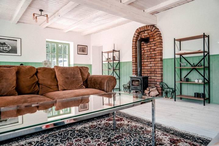 Domek letniskowy dla 3 osób, z ogród, zwierzęta dozwolone na Mazury