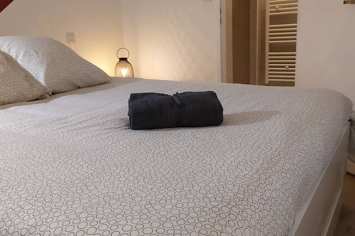 Apartamento entero, Lovely & Independant - Queen size bed, netflix, wifi in Lourdes (Altos Pirineos), Altos Pirineos
