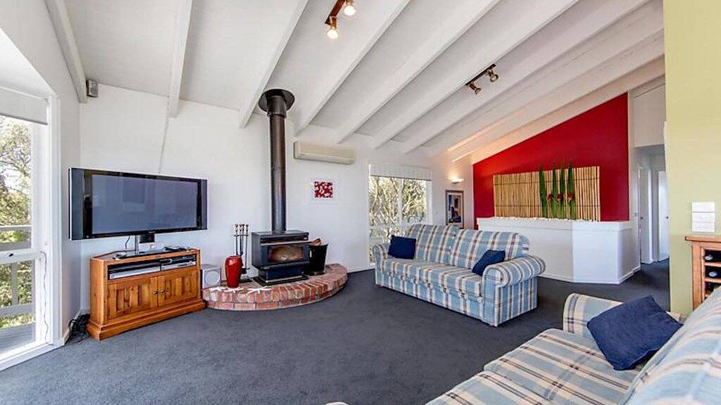 270 Grad - Atemberaubende Aussicht, offenes Feuer. Familien- und hundefreundlich. in Melbourne, Mornington Peninsula
