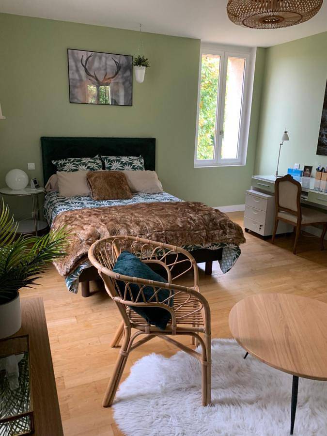 Chambre d’hôte pour 6 personnes, avec terrasse à Sallebœuf - 2