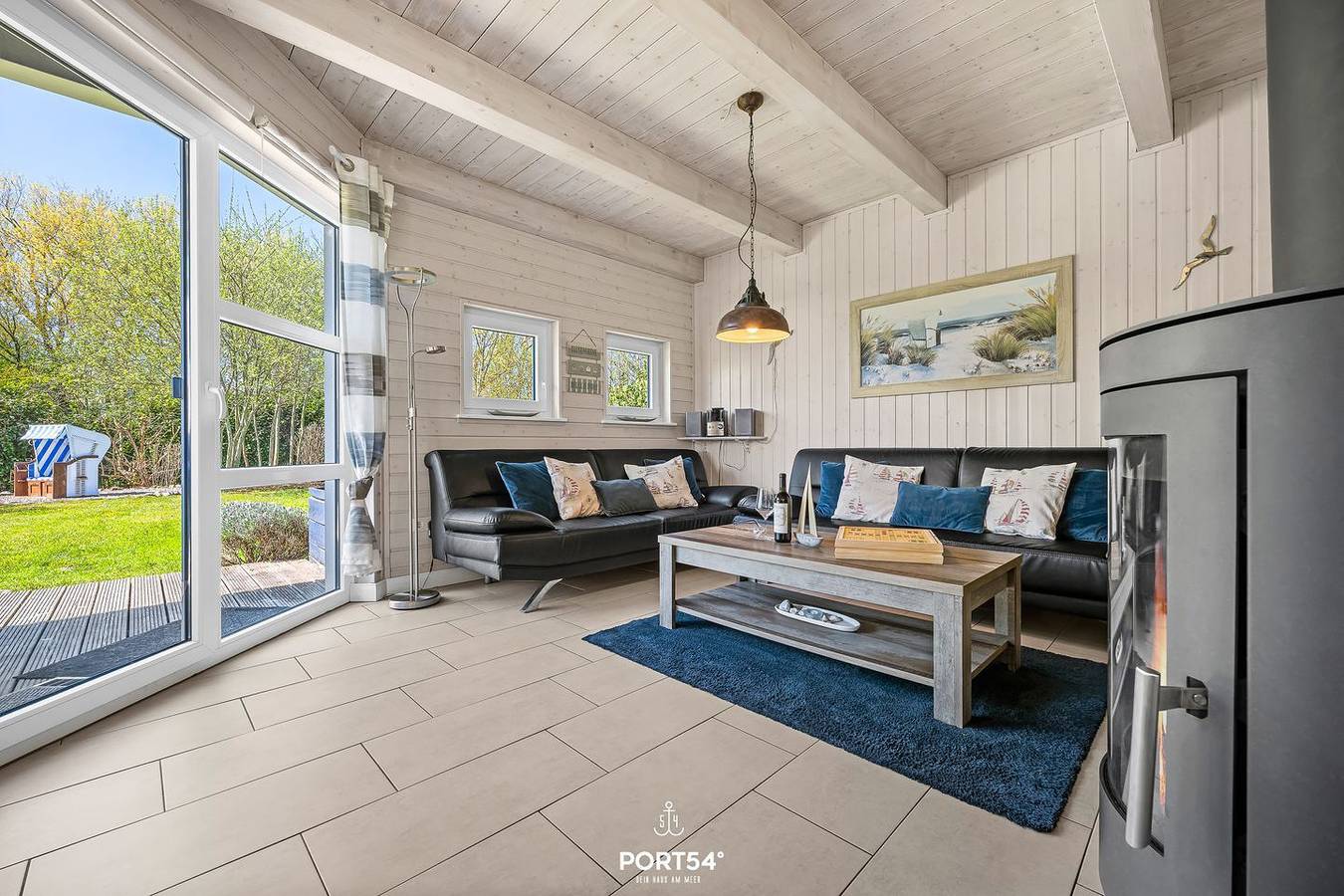 Ferienhaus "Windrose" Sauna, Kamin & Strandkorb und sehr hundefreundlich. in Holm, Schönberg