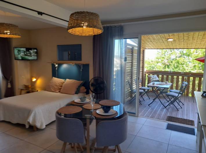 Gîte pour 7 personnes, avec balcon et jardin dans Saint-Gilles les Bains - 4