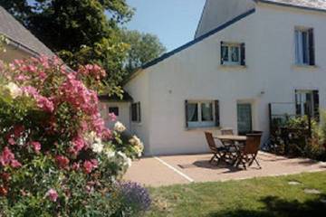 Maison de vacances pour 2 personnes, avec terrasse et jardin dans le Finistère