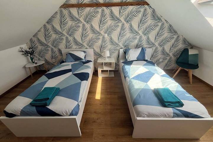 Gîte pour 12 personnes, avec jacuzzi à Sainte-Marguerite-d'Elle - 2